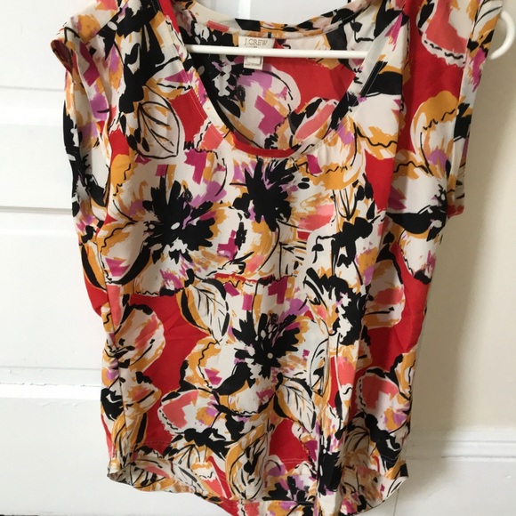 J CREW SUMMER BLOUSE - Picture 1 of 1
